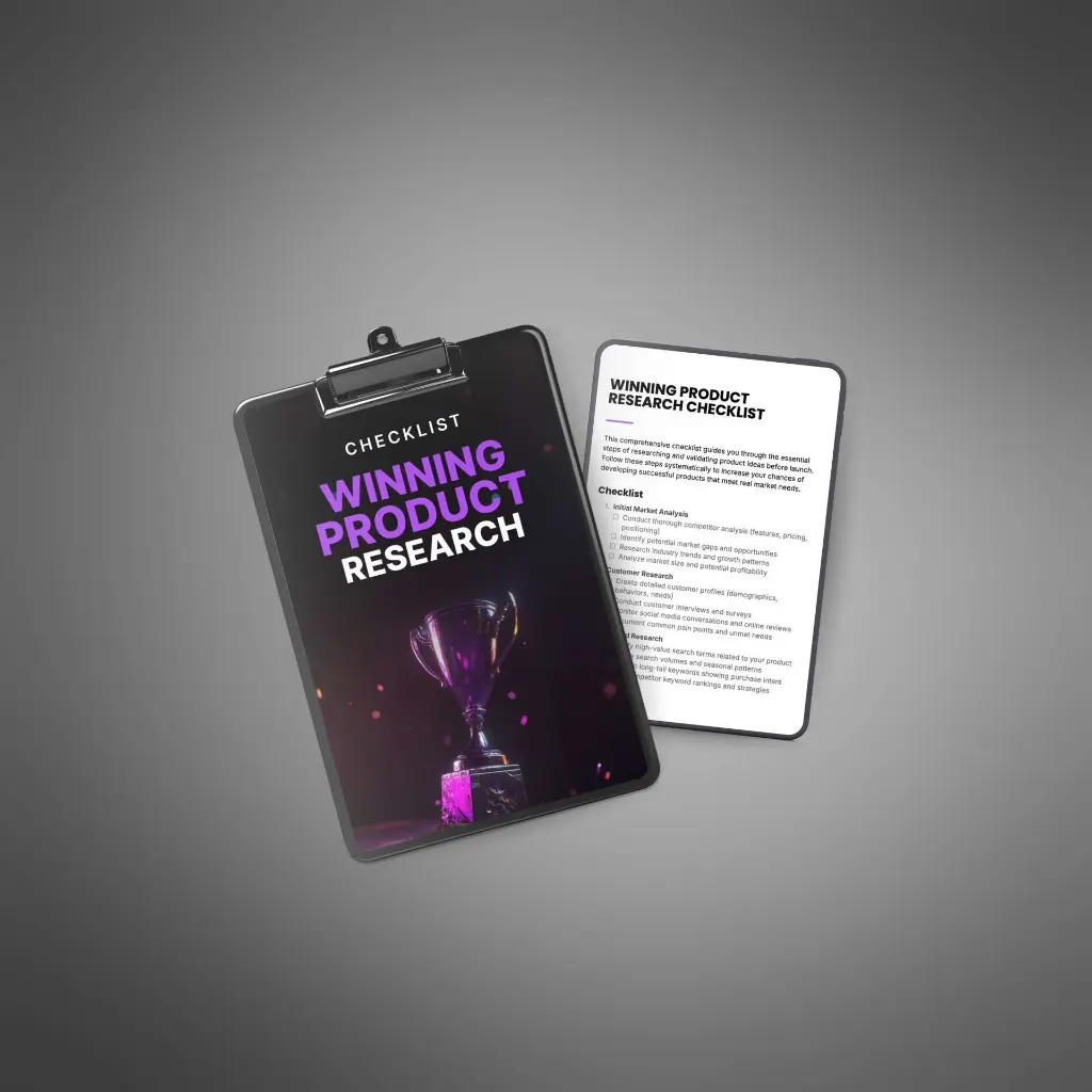 Winning Product Research - Checklist2.webp