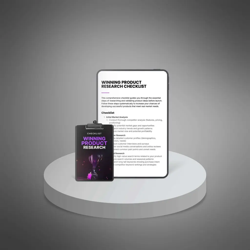 Winning Product Research - Checklist3.webp
