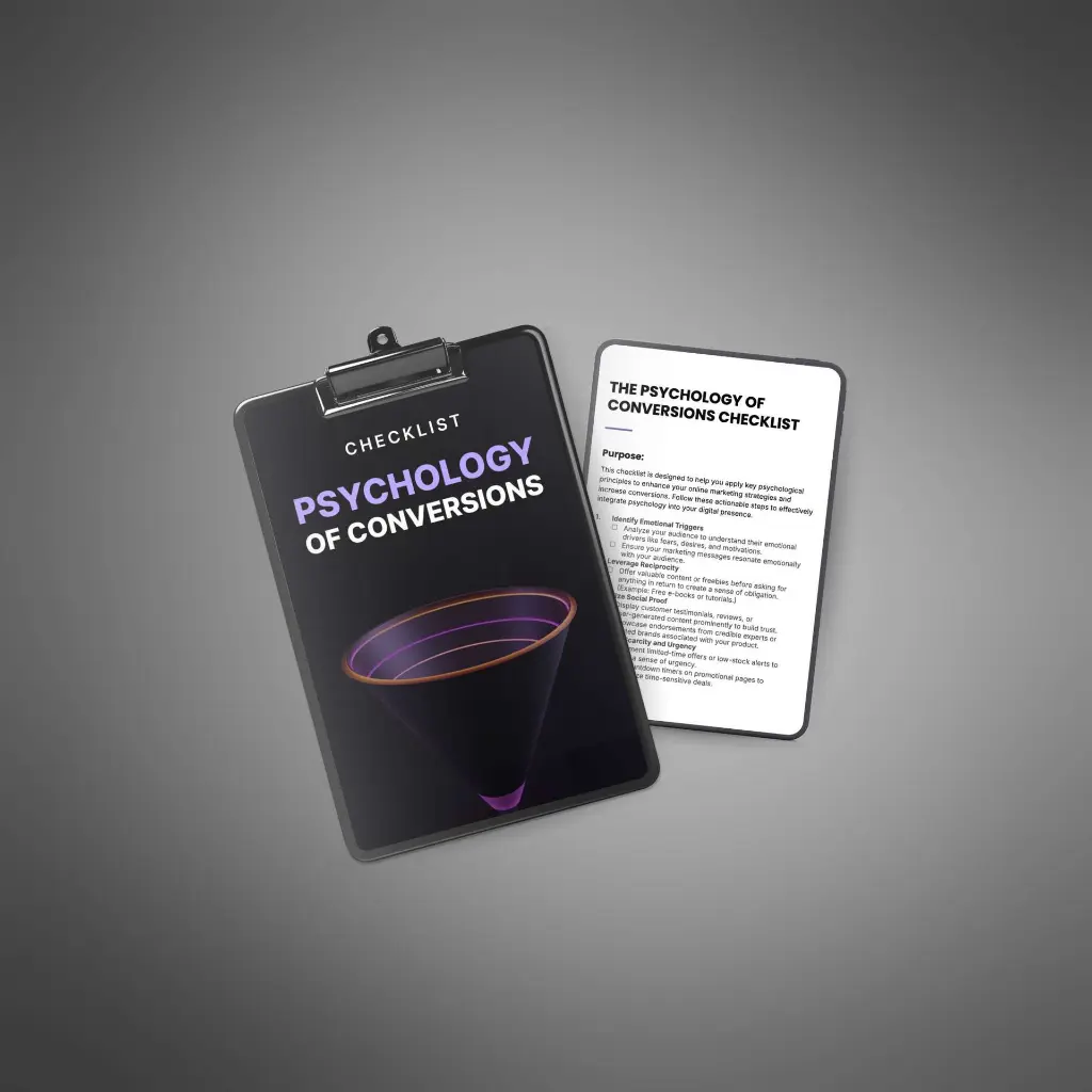 The Psychology of Conversions - Checklist2.webp