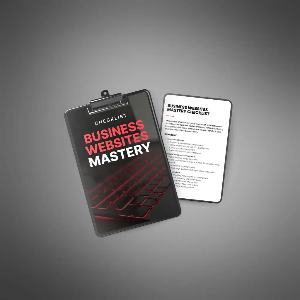 Business Websites Mastery - Checklist2.webp