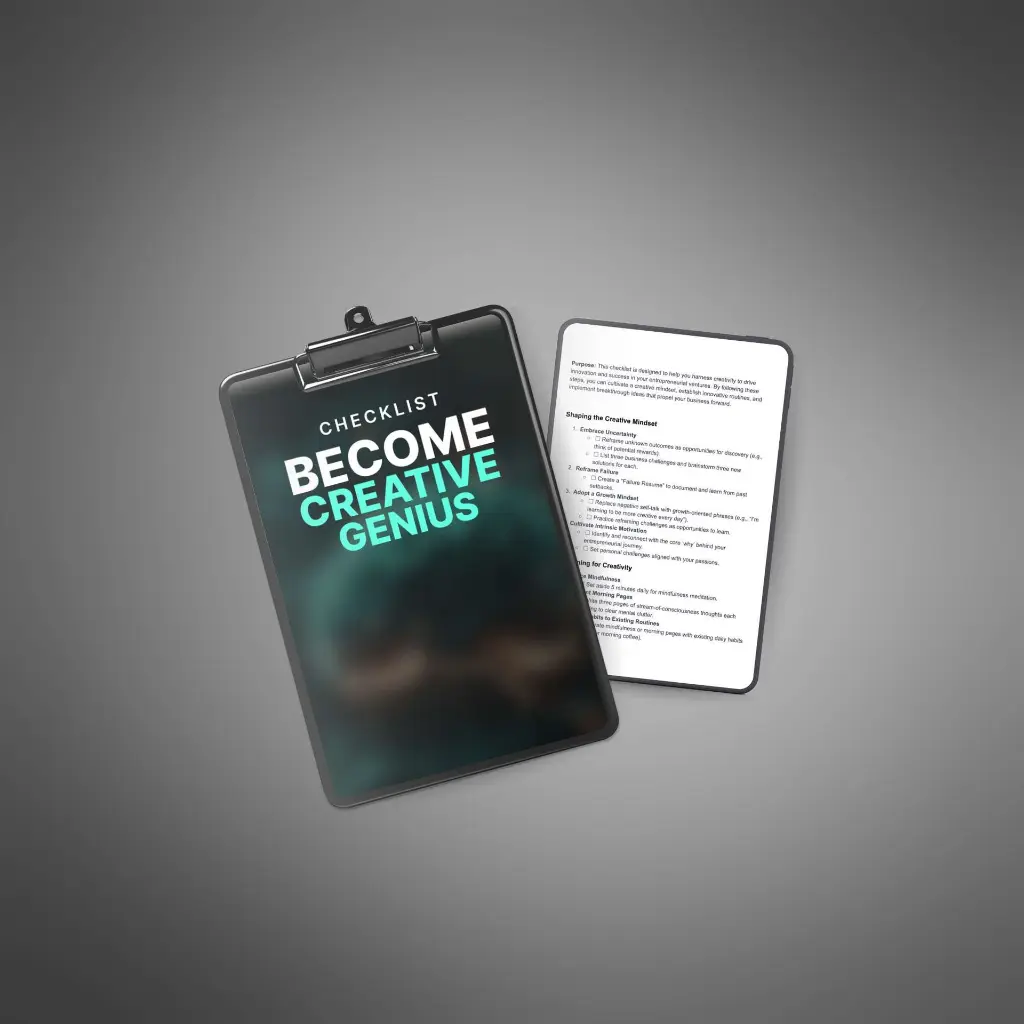 Become Creative Genius - Checklist3.webp