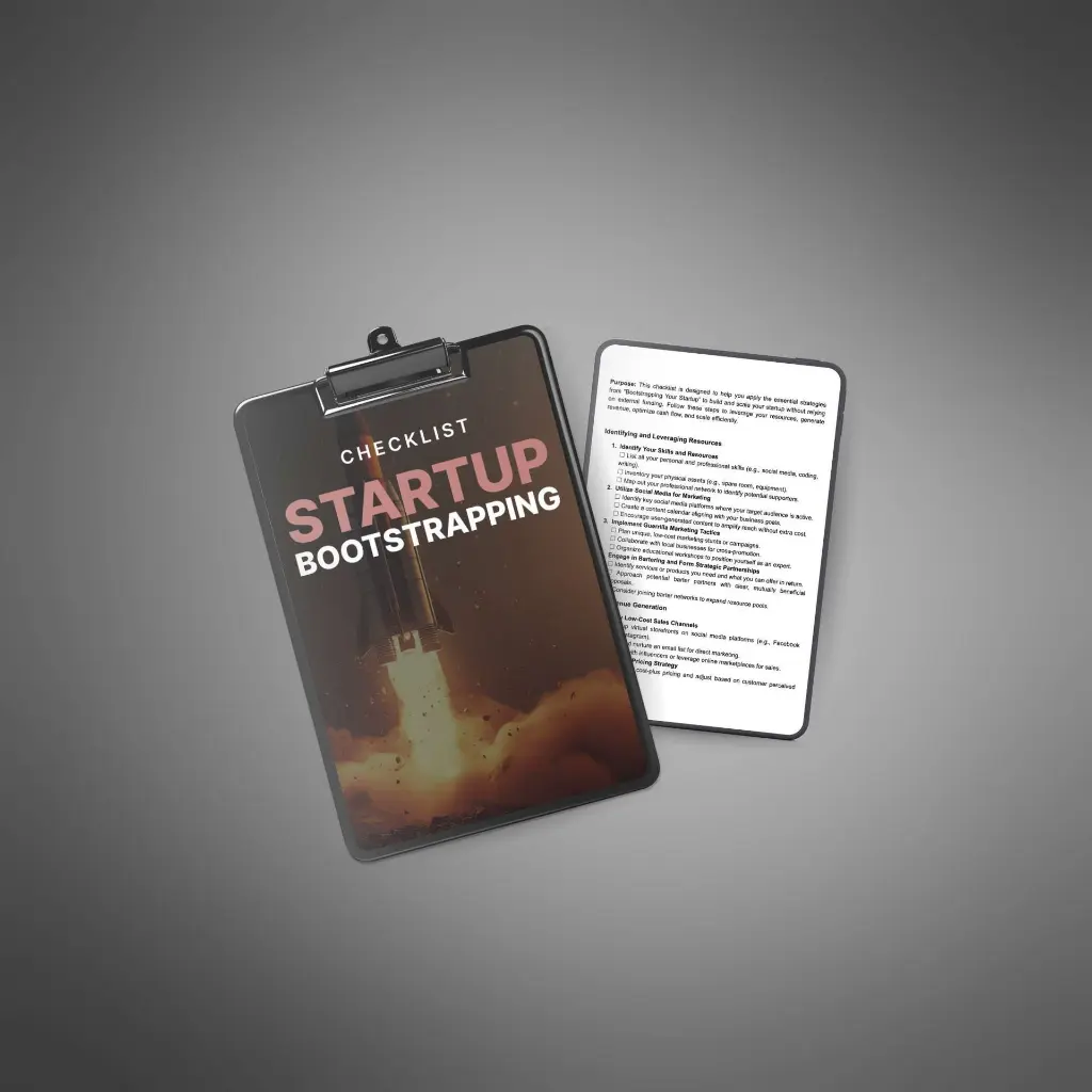 Bootstrapping Your Startup - Checklist2.webp