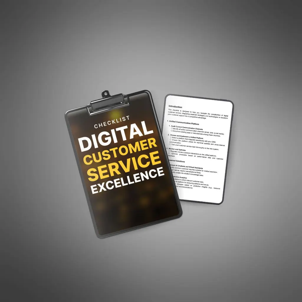 Digital Customer Service Excellence - Checklist3.webp