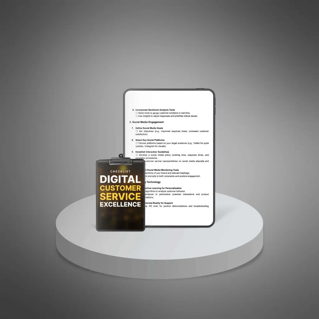 Digital Customer Service Excellence - Checklist4.webp