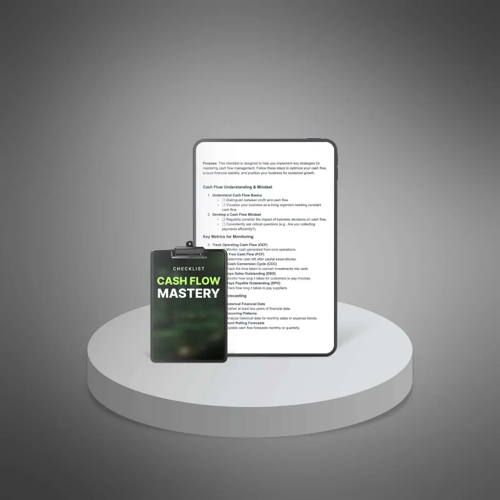 Cash Flow Mastery - Checklist4.webp