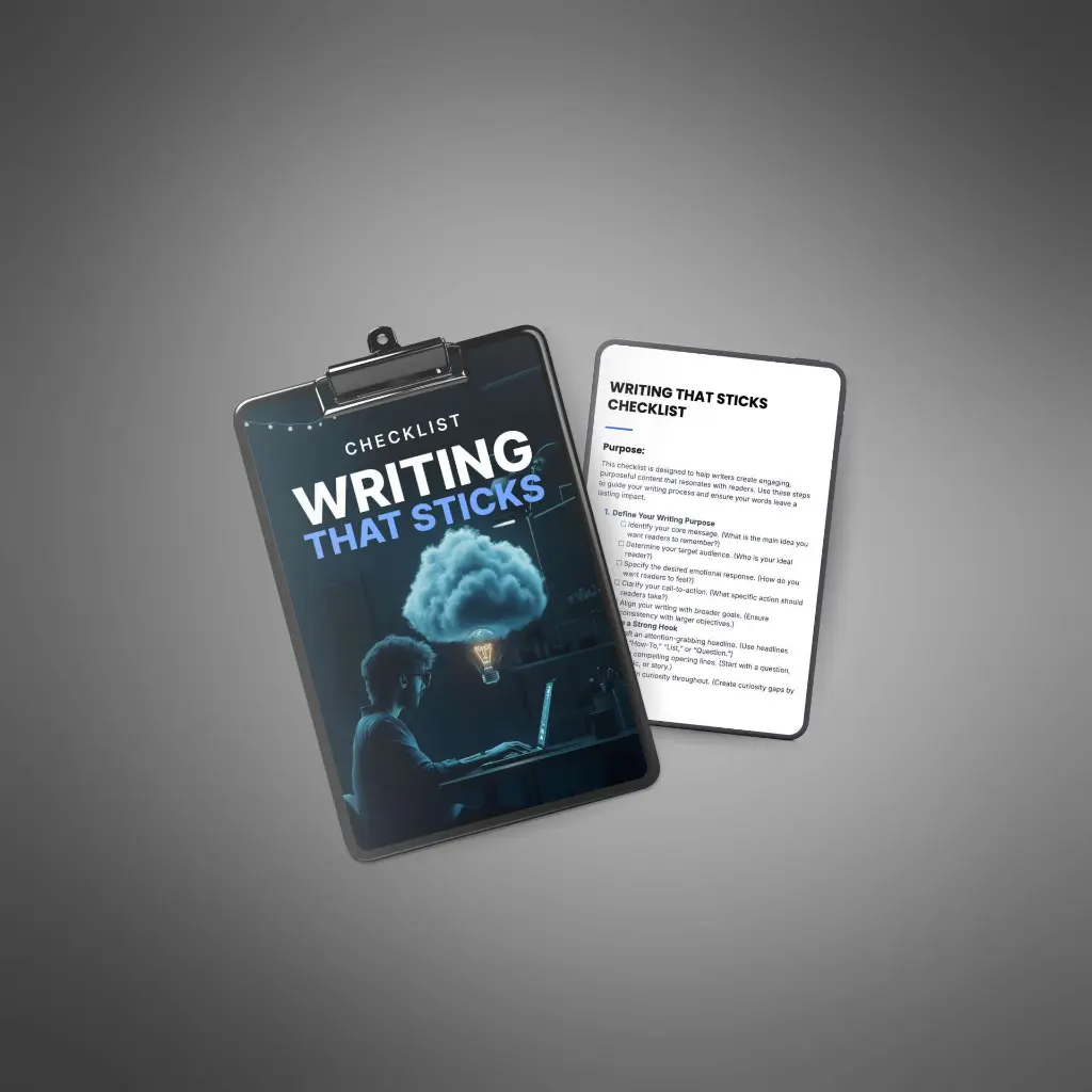 Writing That Sticks - Checklist2.webp
