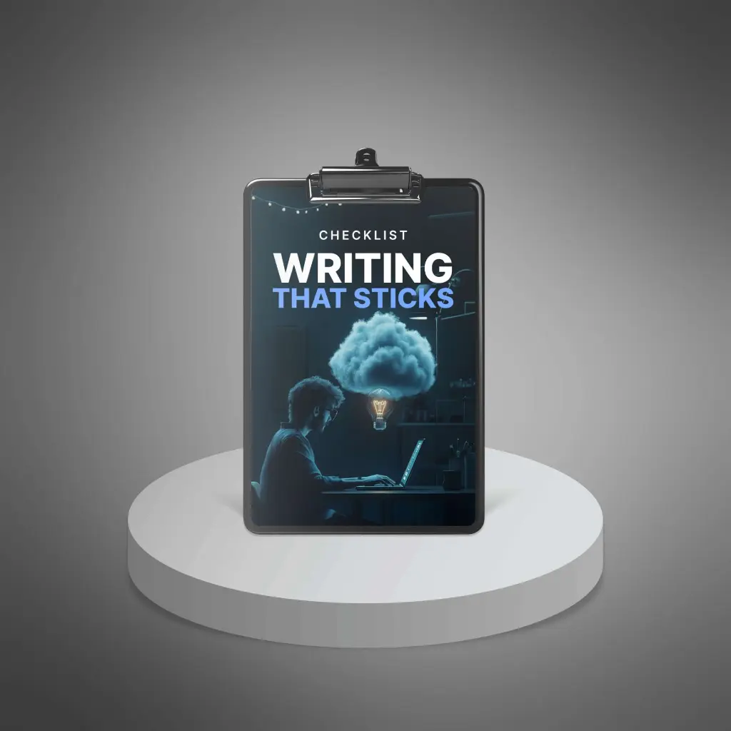 Writing That Sticks - Checklist1.webp
