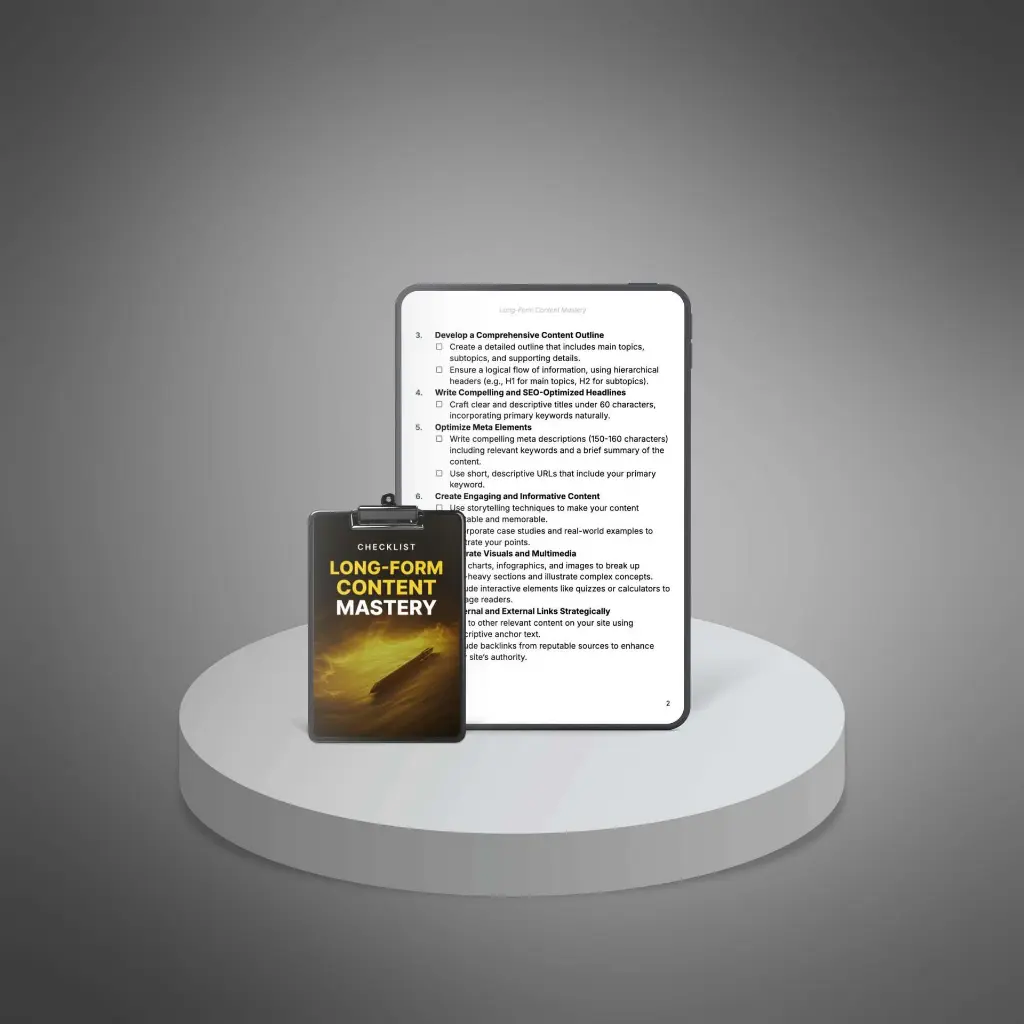 Long-Form Content Mastery - Checklist3.webp