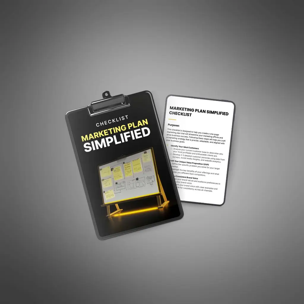 Marketing Plan Simplified - Checklist2.webp