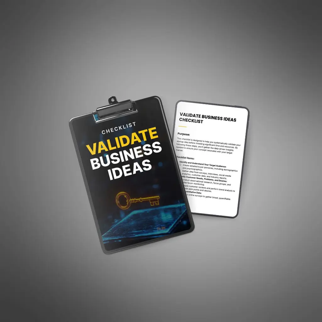 Validate Business Ideas - Checklist2.webp