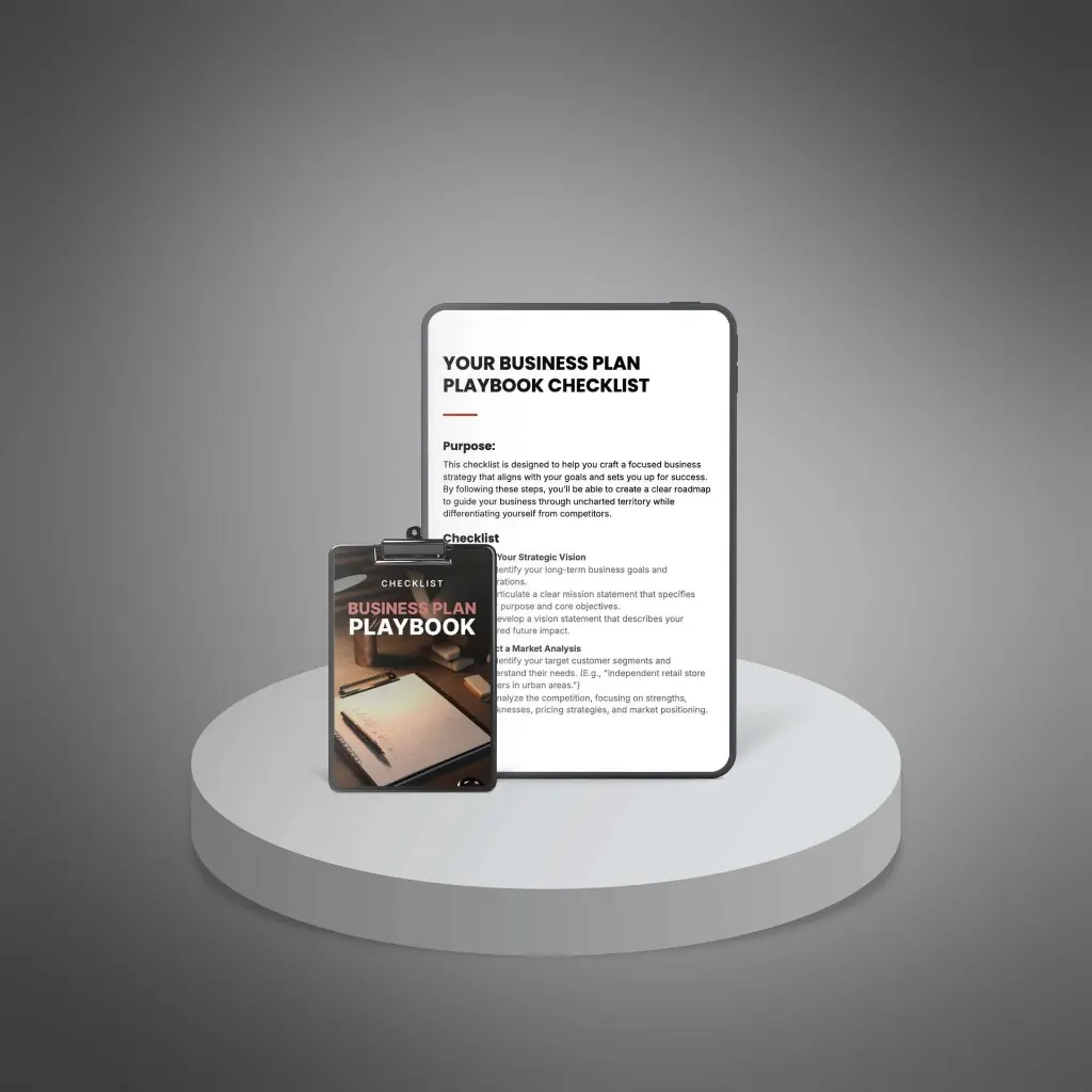 Your Business Plan Playbook - Checklist3.webp