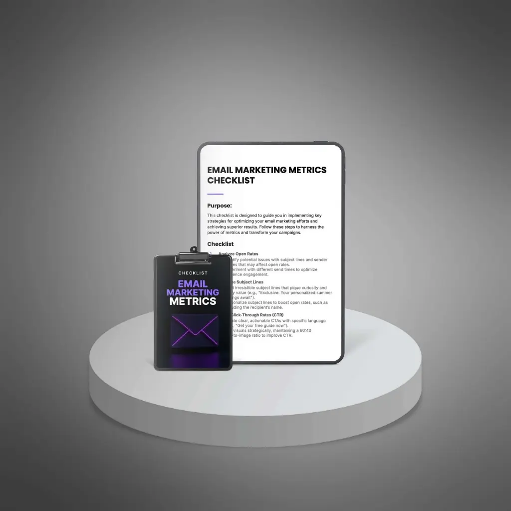 Email Marketing Metrics - Checklist3.webp