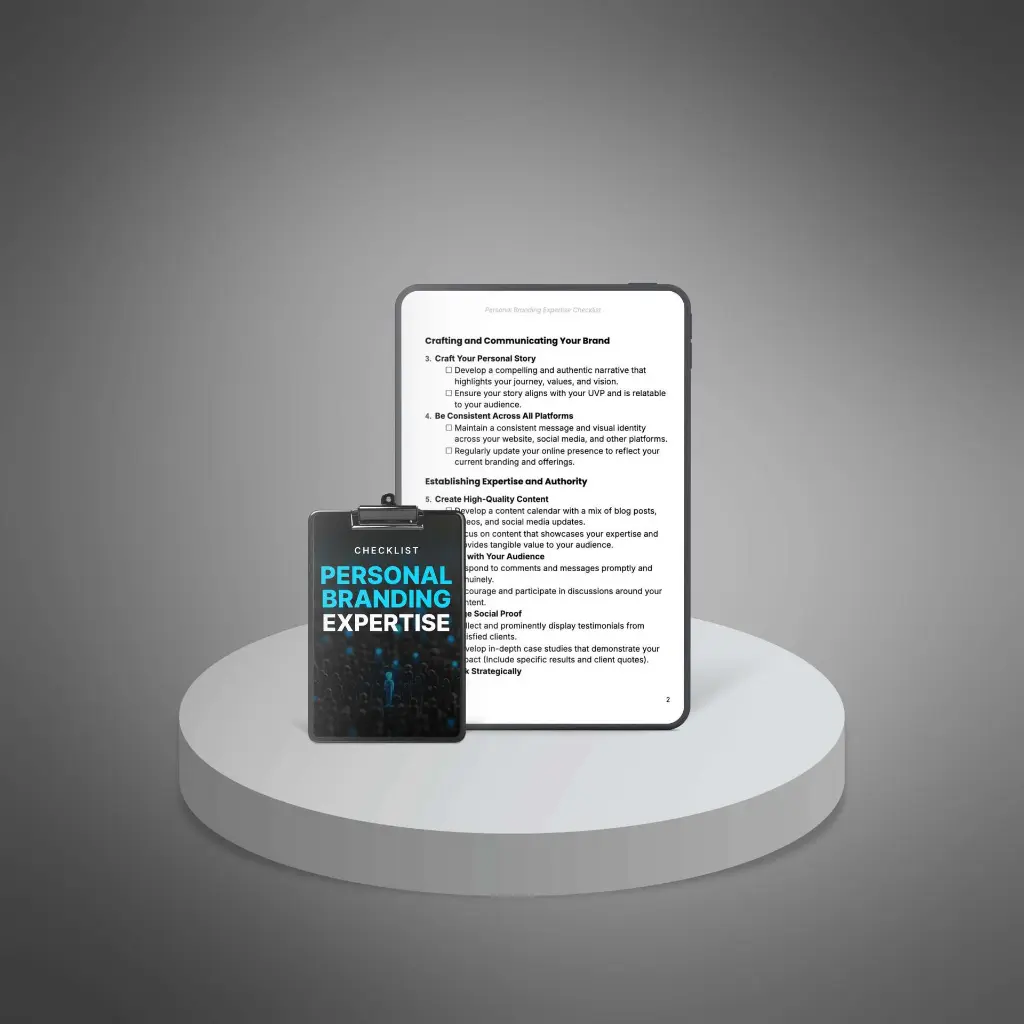 Personal Branding Expertise - Checklist3.webp