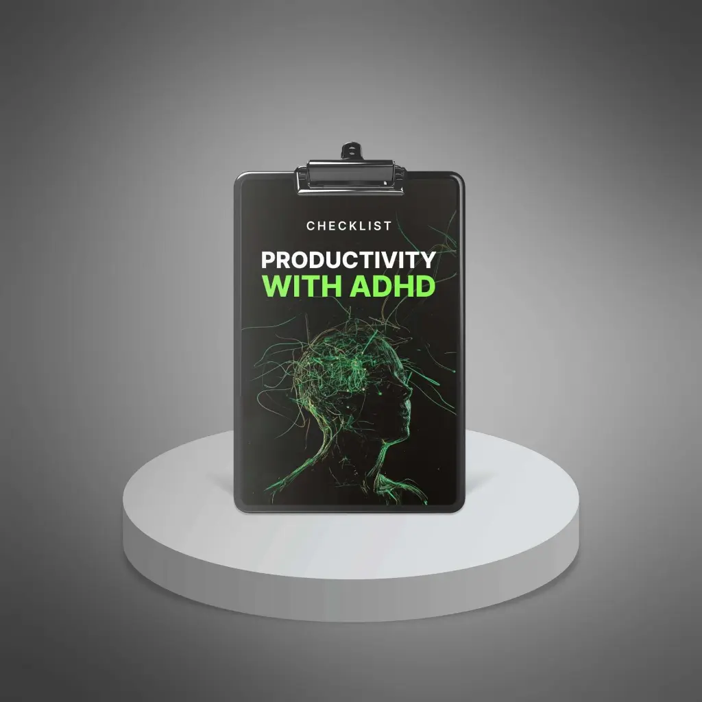 Productivity with ADHD - Checklist1.webp