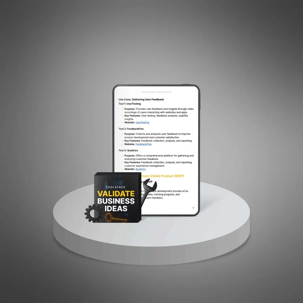 Validate Business Ideas - Toolstack 4.webp