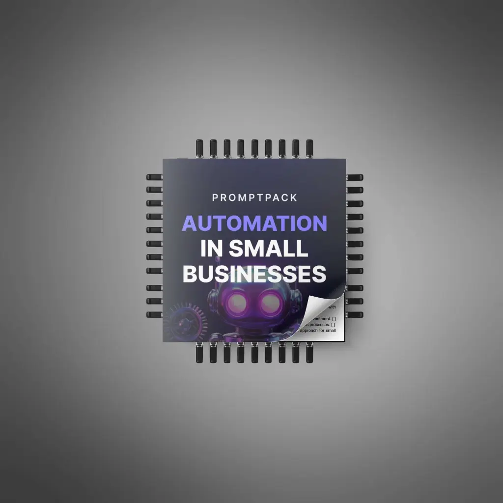 Automation in Small Businesses - Prompts33.webp