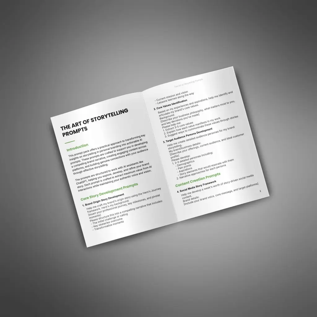 The Art of Storytelling - Prompts2.webp