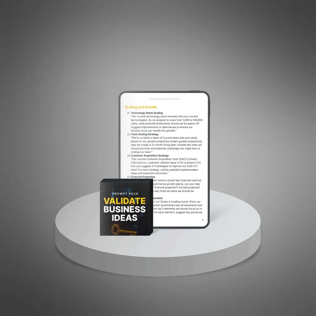 Validate Business Ideas - Prompts4.webp