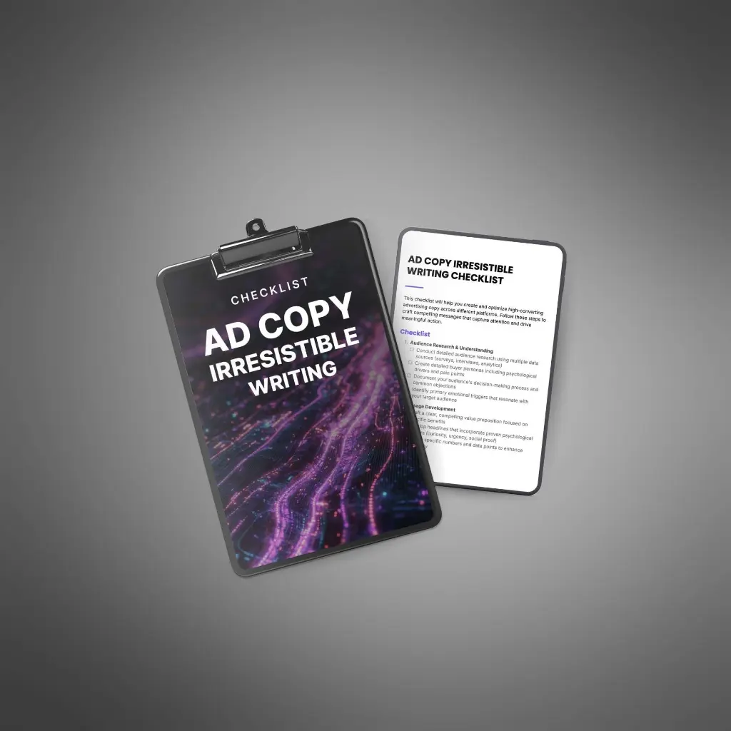 Ad Copy Irresistible Writing - Checklist2.webp