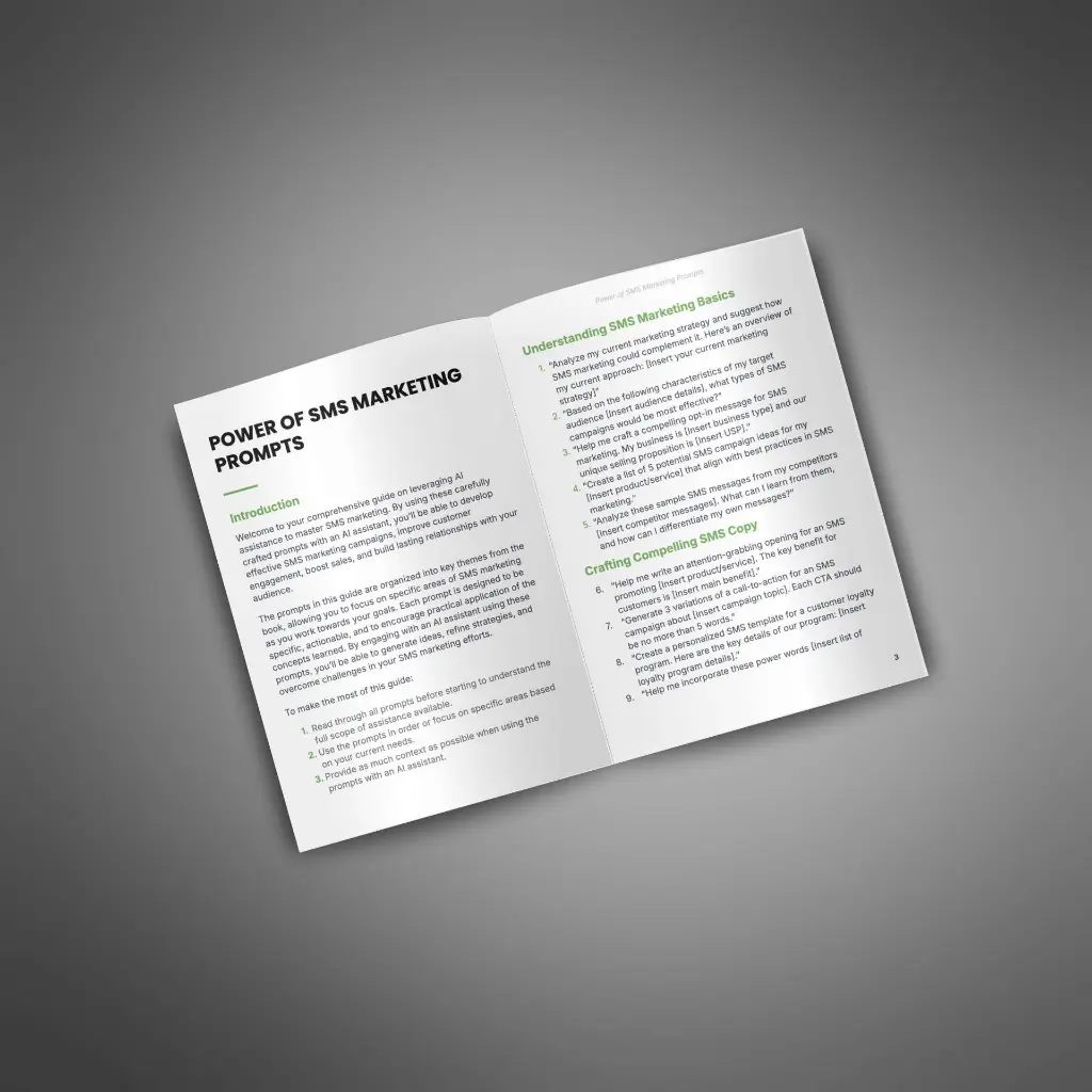 Power of SMS Marketing - Prompts 2.webp