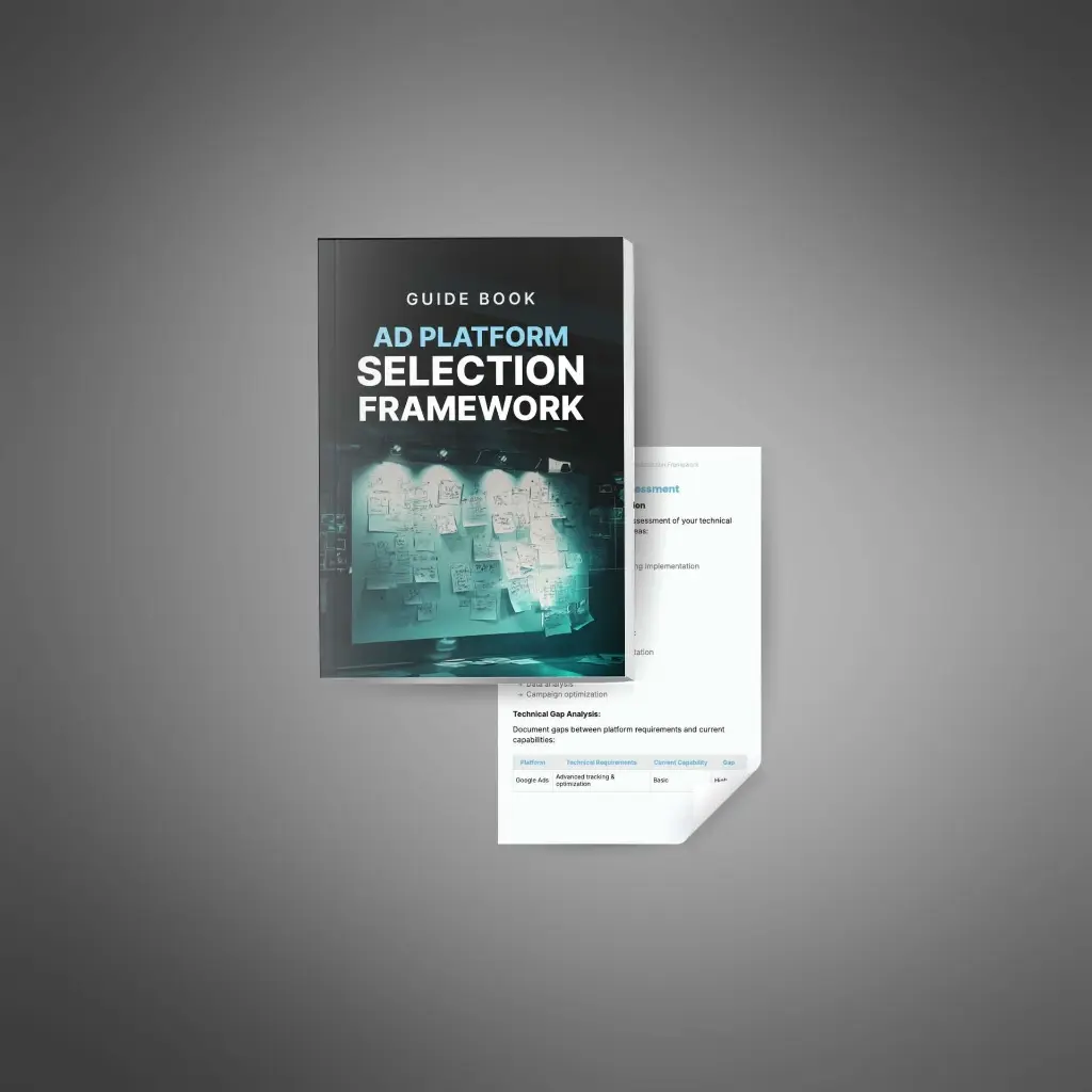 Ad Platform Selection Framework - Guide2.webp