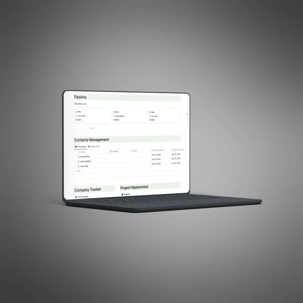 Customer Relationship Management - Notion Template2.webp