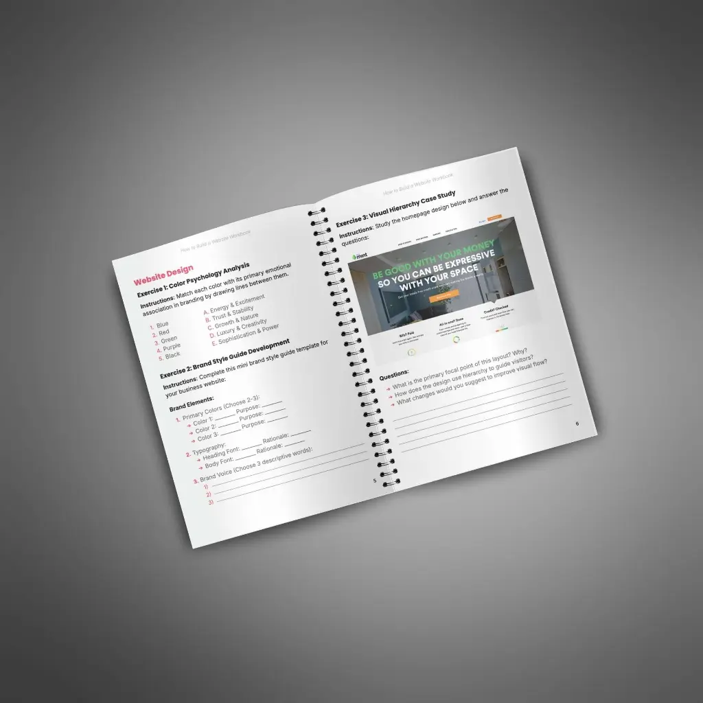 How to Build a Website - Workbook3.webp