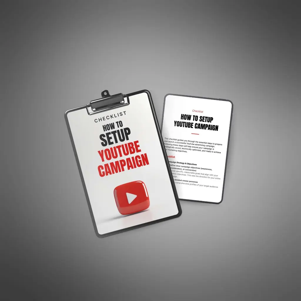 How to Setup YouTube Campaign - Checklist2.webp