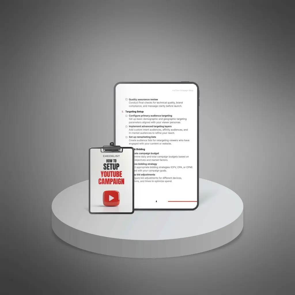 How to Setup YouTube Campaign - Checklist3.webp