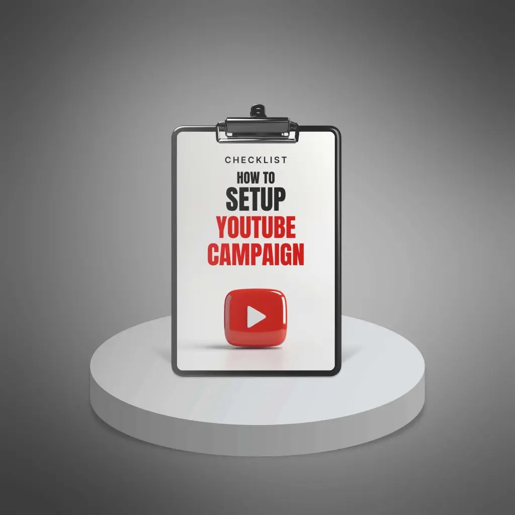 How to Setup YouTube Campaign - Checklist1.webp