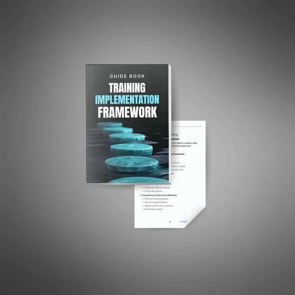 SOP Training Implementation Framework - Guide2.webp