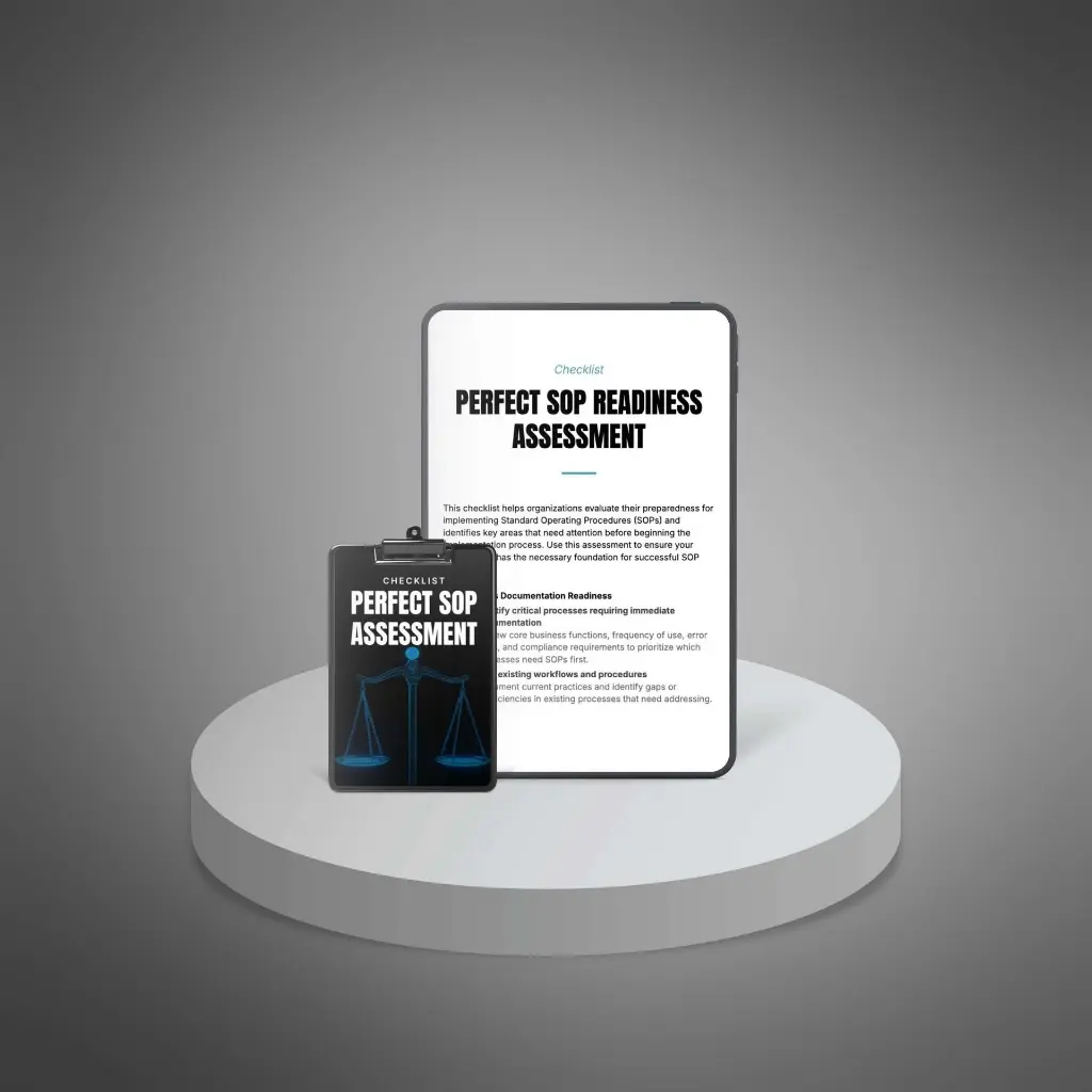 Perfect SOP Readiness Assessment - Checklist3.webp