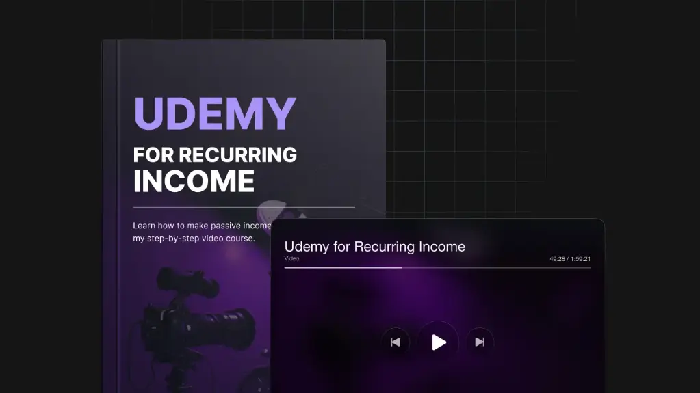 Udemy for Recurring Income - eBook