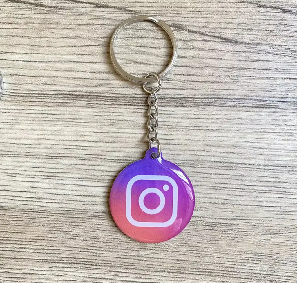 Instagram Nøkkelring