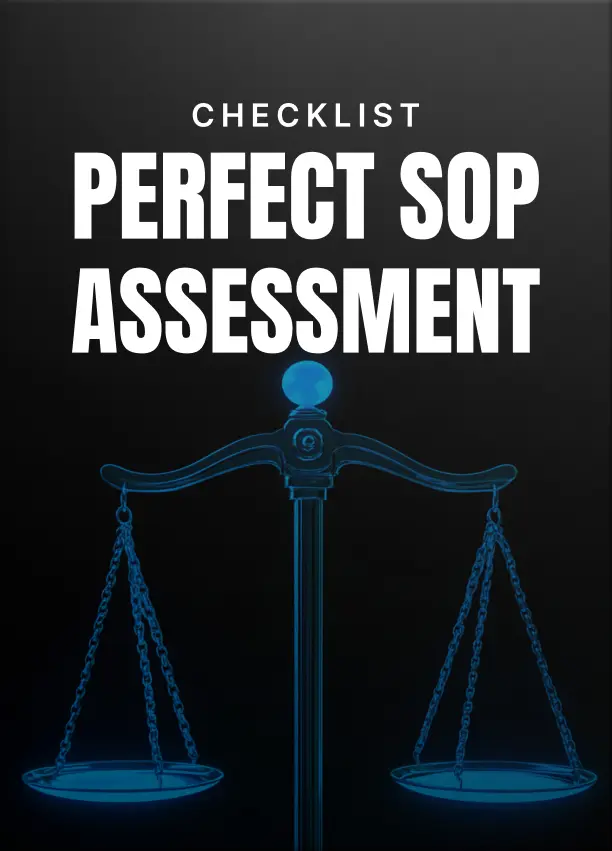 Perfect SOP Readiness Assessment - Checklist 