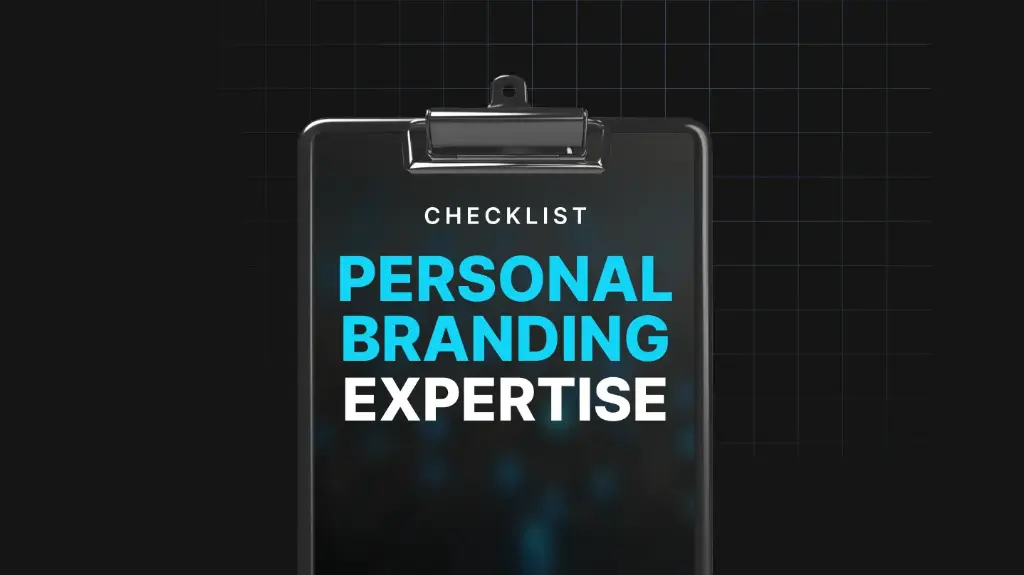 Personal Branding Expertise - Checklist