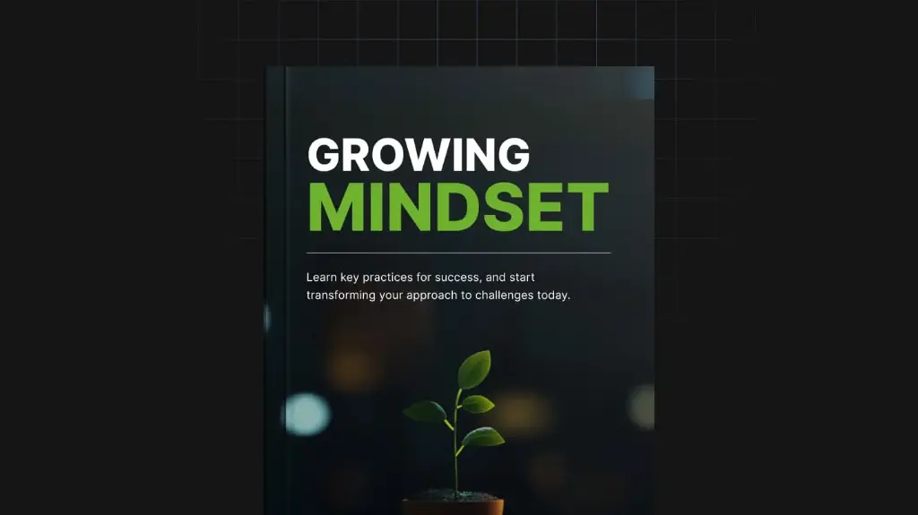  Growing Mindset - eBook & Checklist 