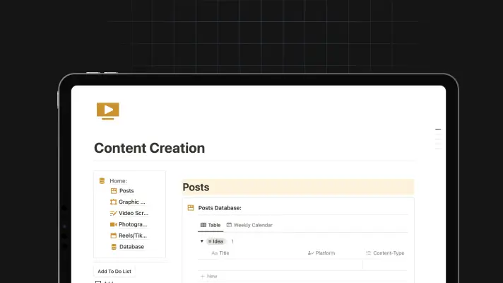 Content Creation