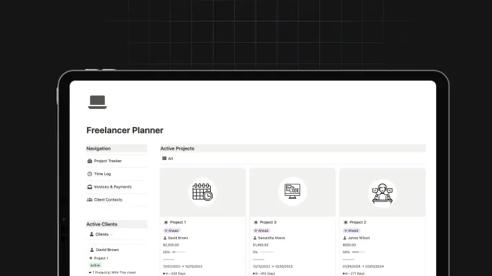 Freelancer Planner