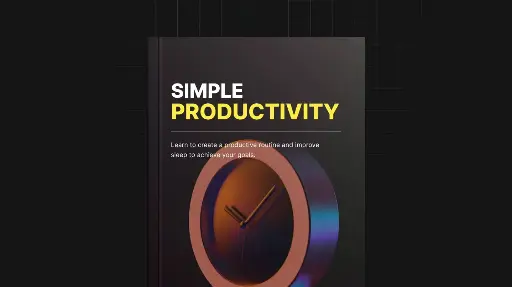 Simple Productivity - eBook & Checklist
