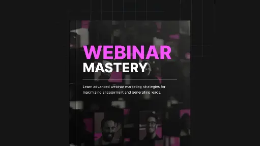 Webinar Mastery - eBook 