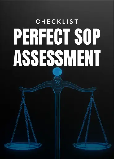 Perfect SOP Readiness Assessment - Checklist 