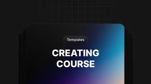 Creating Courses Without Being On Camera - Template