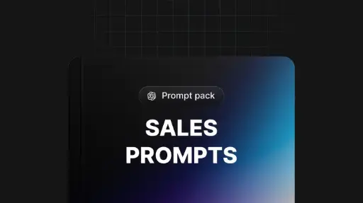 Sales Prompts