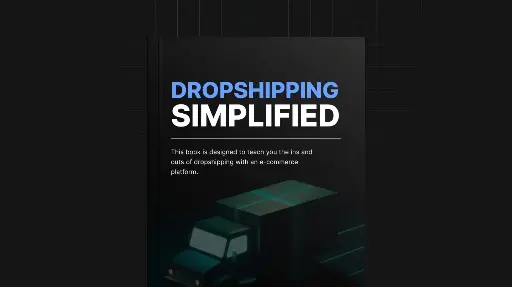 Dropshipping Simplified - eBook