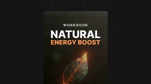 Natural Energy Boost - Workbook