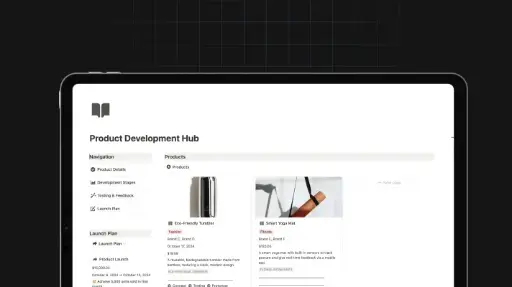 Product Development Hub 
